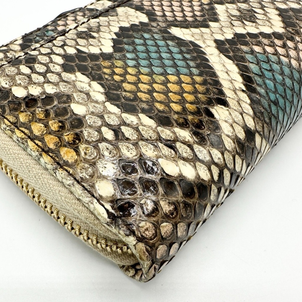 Gucci Gg Marmont Exotic Multicolor Python Compact… - image 6